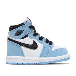 Nike Air Jordan 1 Retro High Blue University Sneakers 555088-134 Size 8C